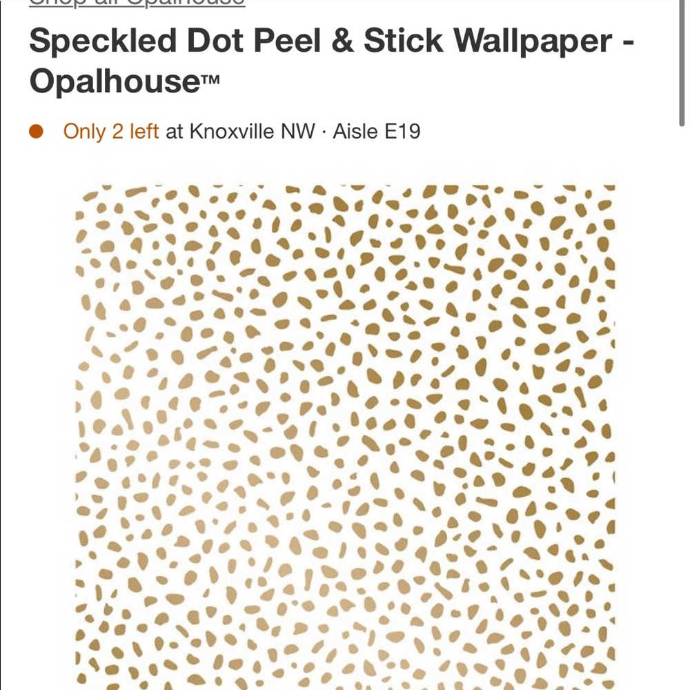 2 rolls of target peel and stick wallpaper